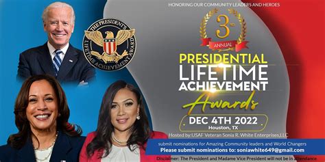 The Presidential Lifetime Achievement Awards Event Hotel Zaza Museum District Houston 4