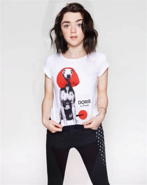 Maisie Williams Red Nose Day Photoshoot 2017