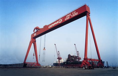 Quality Ship Building Gantry Crane Supplier Genma