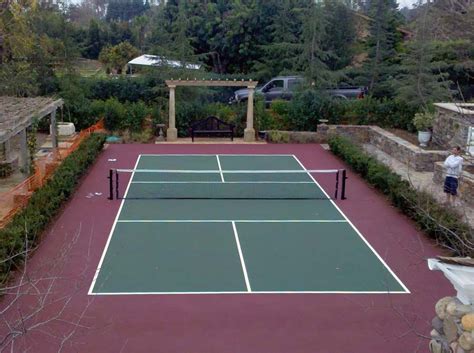 Residential Tennis Courts From Ferandell Tennis Courts Inc Tennis