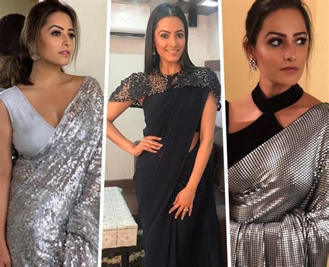Steal These Blouse Designs From Anita Hassanandani S Closet And Give Your Saree A New Twist