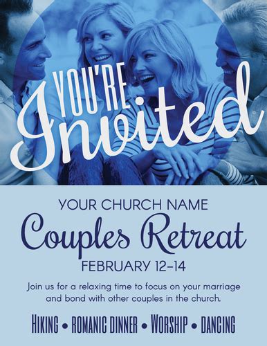 Couples Invite Invitecard Church Invitations Outreach Marketing