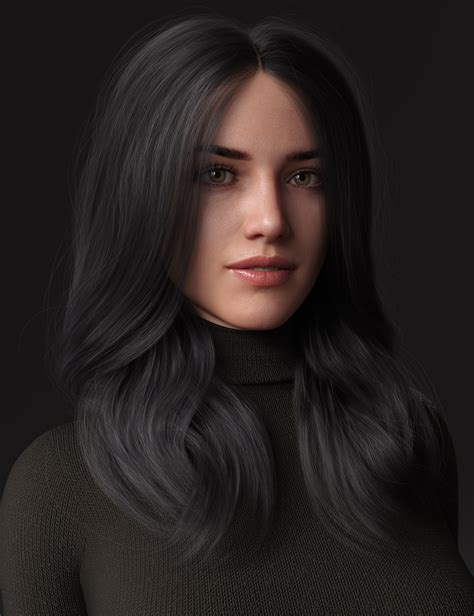 2021 01 Hair For Genesis 8 Females Daz 3d