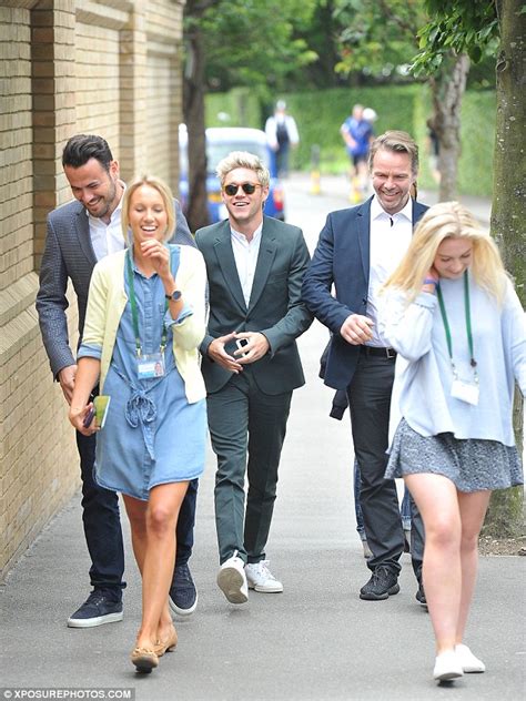Tamsin Egerton Suffers Wimbledon Fashion Slip Up In A Flirty Summer Dress Daily Mail Online