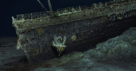 Disperso Sottomarino Turistico Che Vista Relitto Titanic