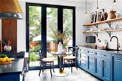 Build your complete room at the home depot. A Parisian bistro-inspired kitchen | Bistro kitchen decor ...