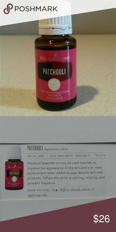Young Living New 15ml Patchouli Wholesale 3375 Retail 4441 2600