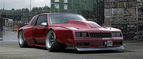 Chevrolet Monte Carlo Ss Superstreet Shows Widebody Look In Radical