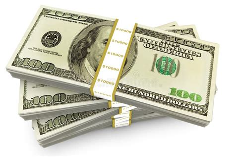 Hundred Dollar Bundles Stock Photos Image 11497863