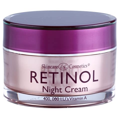 Retinol Anti Aging Filling Night Cream With Anti Ageing Effect