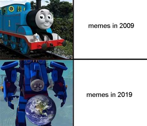 Memes Then Memes Now Thomas The Tank Engine Know Your Meme
