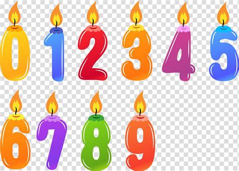 Free Download Birthday Candle Number Birthday Transparent Background Png Clipart Hiclipart