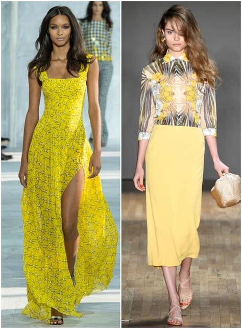 yellow spring 2015 fashion trends