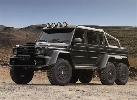 Mercedes Benz Amg G63 6x6 Gronos Off Road Vehicle By Mansory