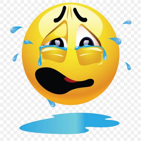 Emoticon Emoji Clip Art Smiley Crying Png X Px Emoticon