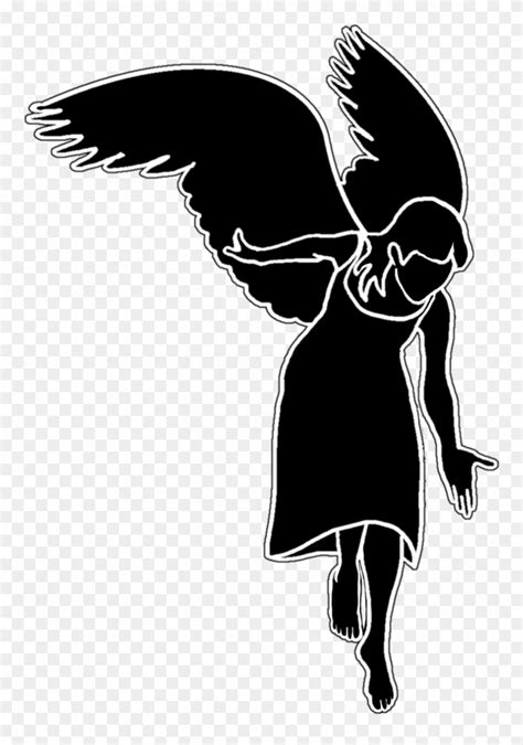 Download Guardian Angel Guardian Angel Angel Silhouette Clipart PinClipart