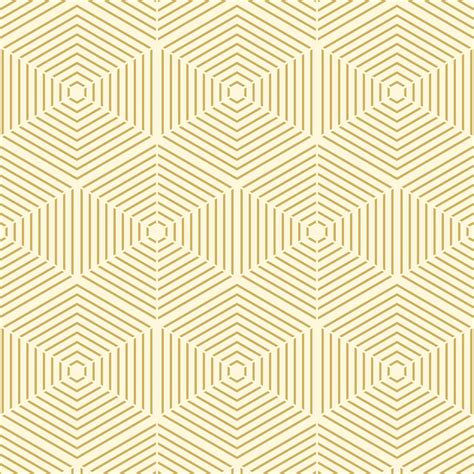 Geometric Gold Line Hexagon Seamless Pattern 1255613 Vector Art At Vecteezy