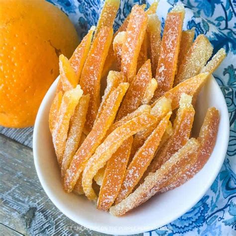 Candied Orange Peels Make A Sweet Festive Homemade T