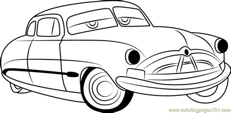 Coloring pages for kids cars and race cars coloring pages. Doc Coloring Page - Free Cars Coloring Pages ...