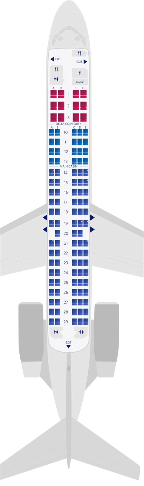 Delta Boeing Seat Map Hot Sex Picture