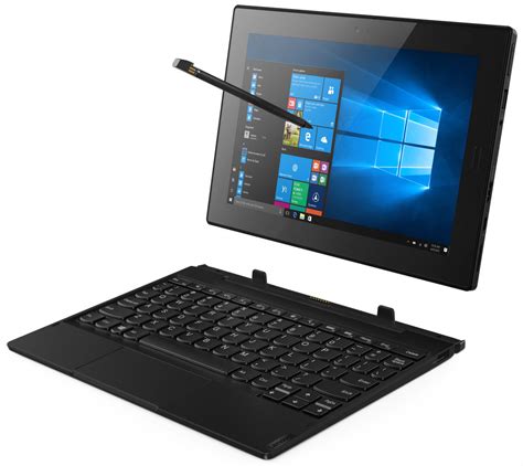 Lenovo Tablet 10 Windows планшет с подключаемой клавиатурой сканером