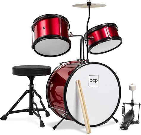 Buy Best Choice Products Kids Drum Set 3 Piece Beginner Drum Set Junior