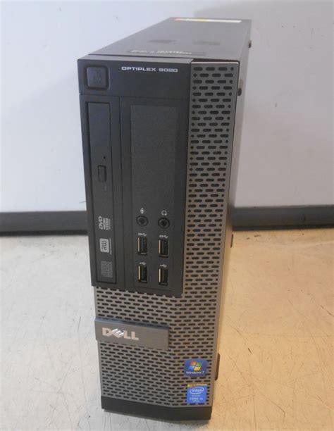 Dell Optiplex 9020 Intel Core I5 4690 350ghz 8gb Ram Desktop