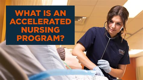 What Is An Accelerated Nursing Program And How Does It Work Youtube
