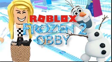 Lets Play Roblox Frozen 2 Obby Youtube