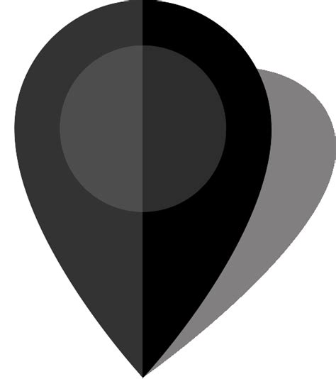 simple location map pin icon10 black free vector data svg vector public domain icon park