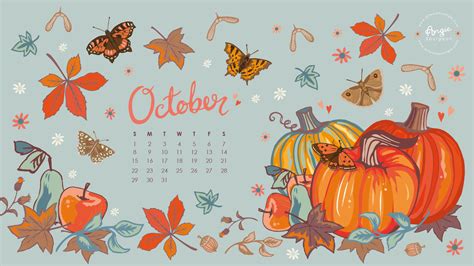 October Welcoming Autumn With A Free Desktop Wallpaper Angie