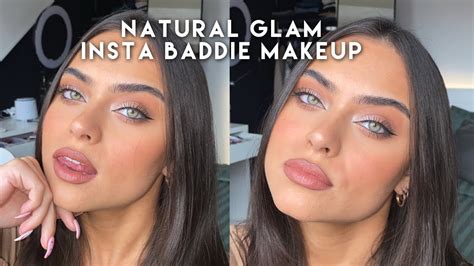 Natural Glam Insta Baddie Makeup Youtube