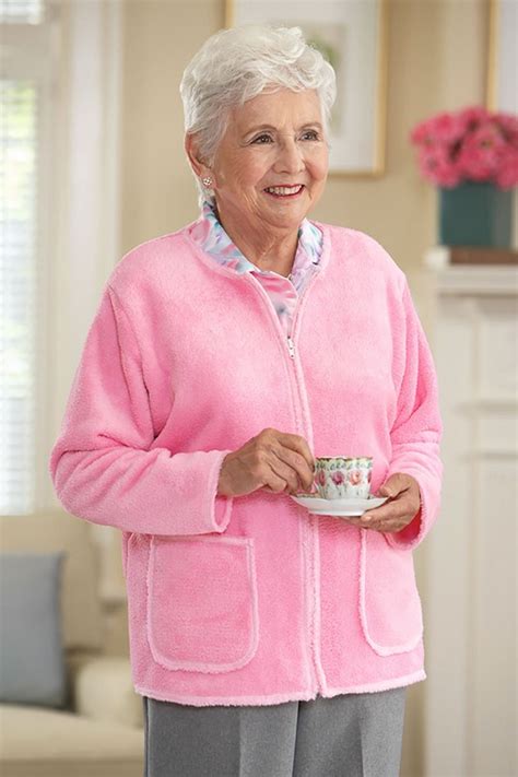 So Soft Cardigan Adaptive Clothing For Seniors Disabled And Elderly Care