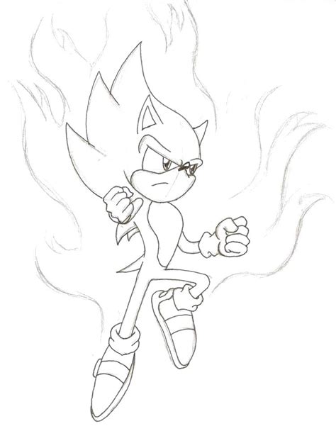 As his species implies, sonic can also roll up into a concussive ball, primarily to. Super Sonic Coloring Pages at GetColorings.com | Free ...