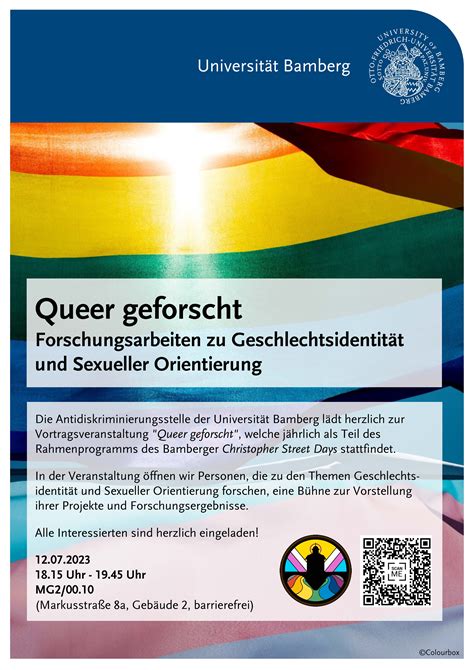 queer geforscht antidiskriminierung an der universität bamberg