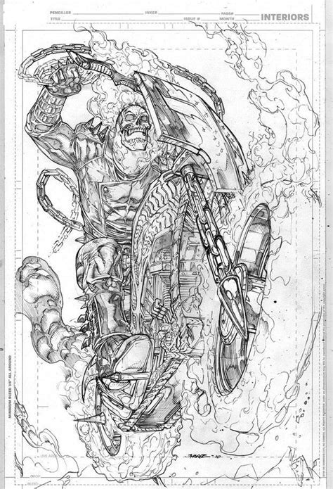 Ghost Rider Commission By Kevin Sharpe On Deviantart Marvel Comics