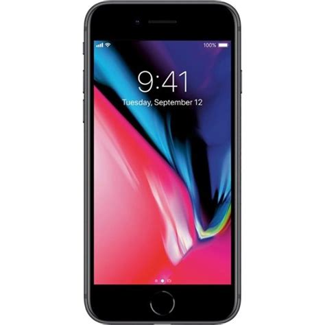 Apple Pre Owned Iphone 8 With 64gb Memory Cell Phone Unlocked Gray 8