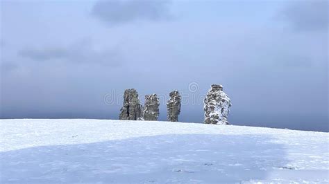Weathering Pillars Komi Republic Russia Amazing Manpupuner Plateau