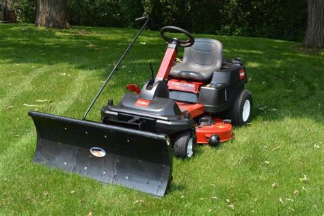 49” Zero Turn Mower Plow For Toro Time Cutter With Steering Wheel