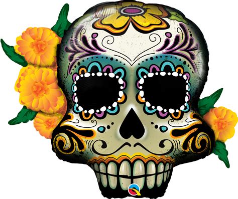 Cute Day Of The Dead Skull Clipart Laudol