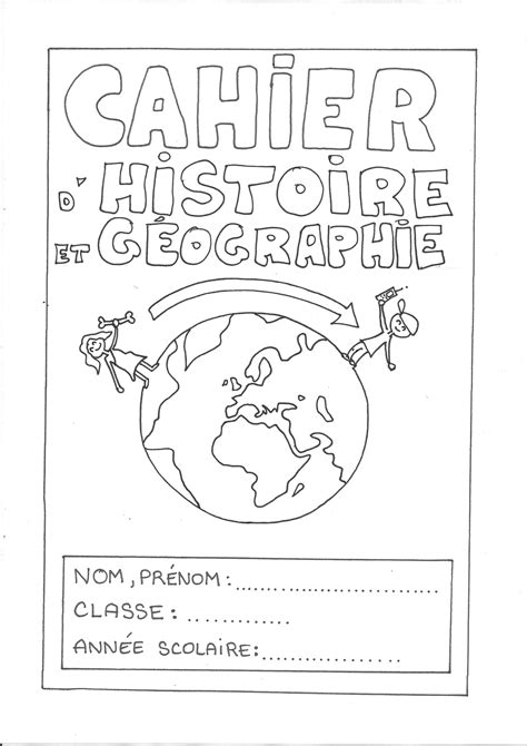 Télécharger page de garde histoire geo 3eme PDF | page de garde svt PDF