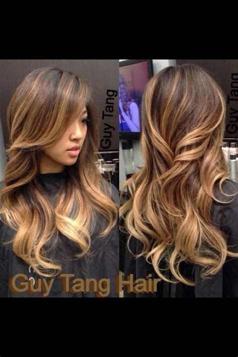 Highlights and balayage are more complicated techniques than all over colour, and often they are better left to a professional unless you are really good at doing your own hair, and. Chunky ombre highlights | Beauty | Pinterest | Ombre, Highlights and Balayage