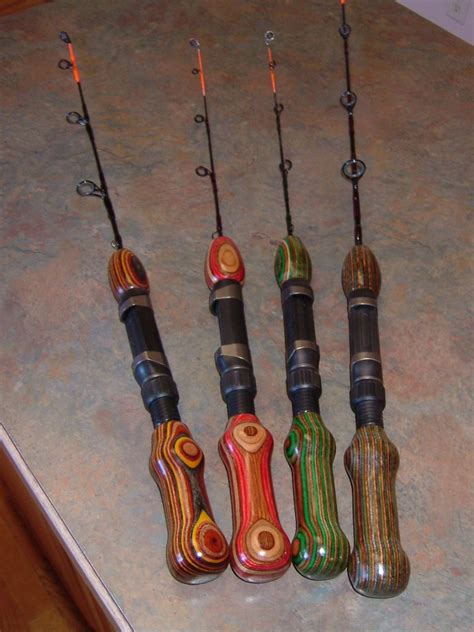 At this point in the season trout hold in the coolest water for stream and river fishing in strong flows, be sure to quarter the current in an upstream direction. fishing rod handles - Google Search | Ice fishing rods ...
