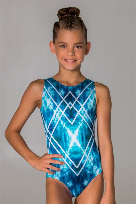 Sea Crystal Gymnastics Outfits Gymnastics Suits Girls Leotards