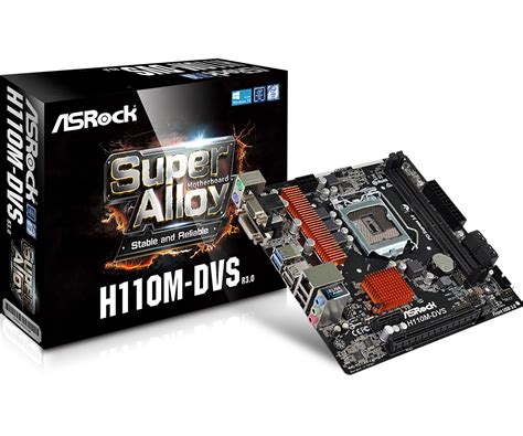 Asrock H110m Dvs R30 Motherboard Specifications On Motherboarddb