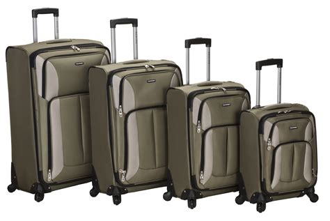 Rockland 4 pc. Impact Spinner Luggage Set