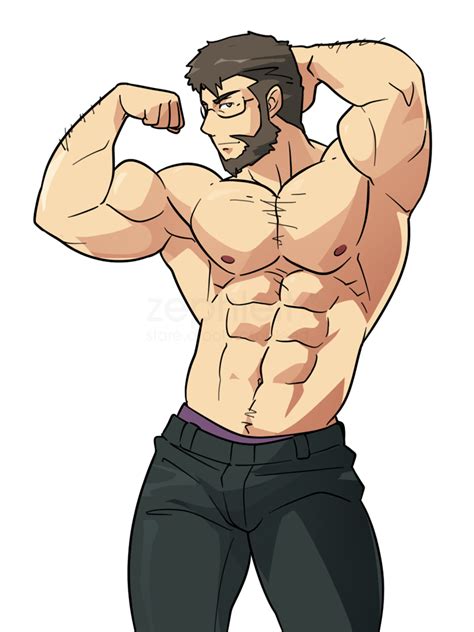 Jarvis By Zephleit On DeviantArt How To Draw Muscles Male Artworks