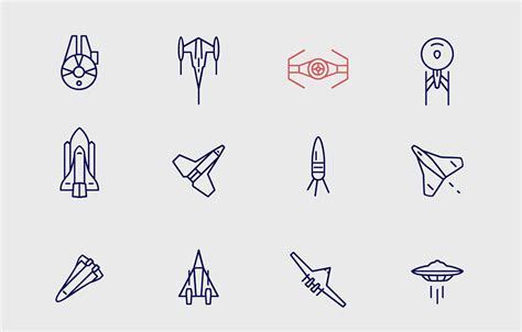 Infinity Space Icons Behance