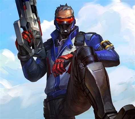 Soldier 76 By Largee17 On Deviantart