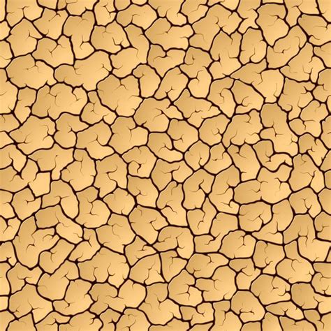Free Vectors Dry Cracked Ground Textured Background Vector Bg